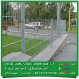 Wholesade heavy zinc steel square post fence 2D fence panels(China factory)